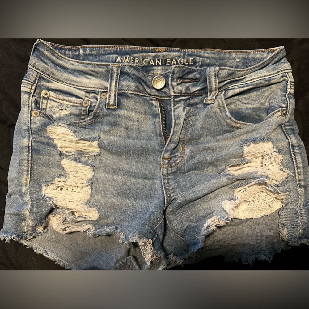 American Eagle Next Level Stretch Jean Shorts